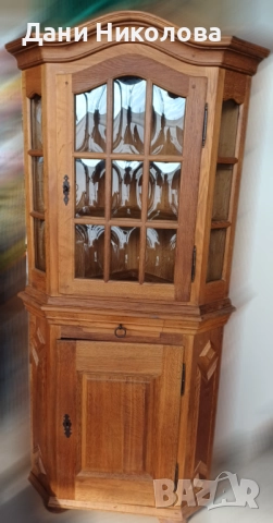 Ъглова витрина, снимка 3 - Секции и витрини - 52085552