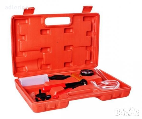 Вакуумна, ръчна помпа за проверка на налягането, снимка 4 - Куфари с инструменти - 34400598