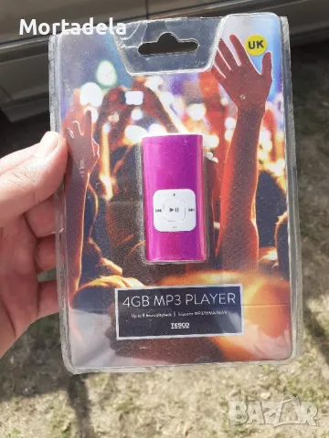 MP3 плейър розов 4 gb