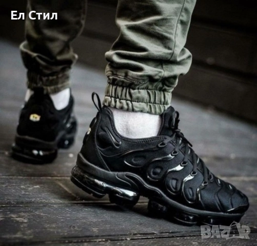 📌Nike AIR VAPORMAX PLUS BLACK 40 41 42 43 44 45 номер Цена 180лв/92.03€ Еконт