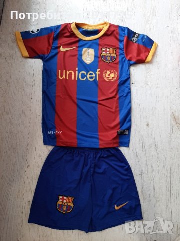 Детски екип Барселона (ретро легенди) Роналдиньо , снимка 2 - Футбол - 41853075