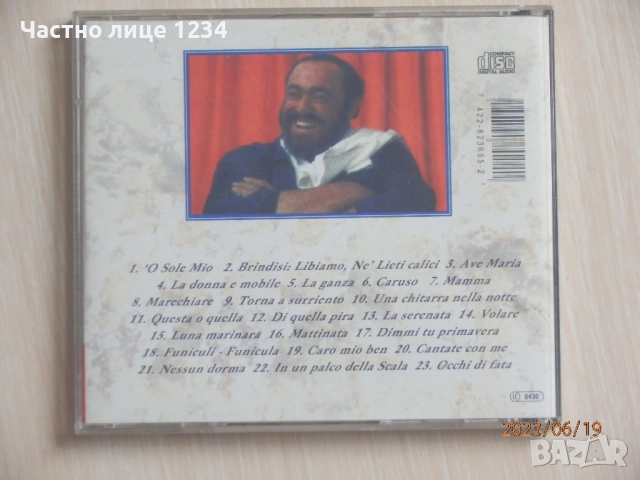 Sarah Brightman - Pavarotti - Placido Domingo - Andrea Bocelli, снимка 4 - CD дискове - 47633894