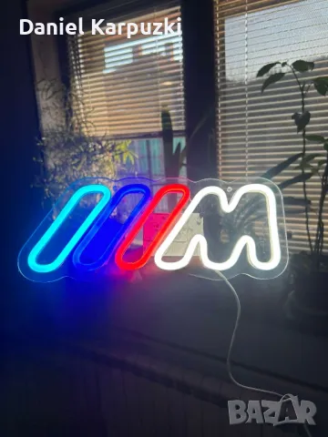 BMW M-power светеща табела, снимка 3 - Аксесоари и консумативи - 49341035