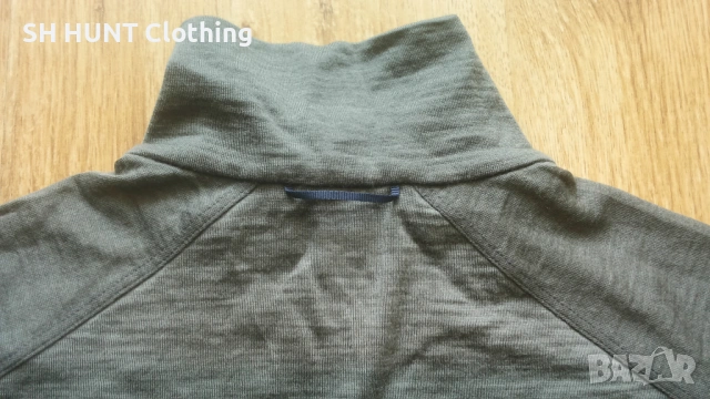 NORRONA Vikingwool Longs Caviar 100% Merino Wool размер S / M блуза 100% Мерино вълна - 2034, снимка 7 - Блузи - 53387440