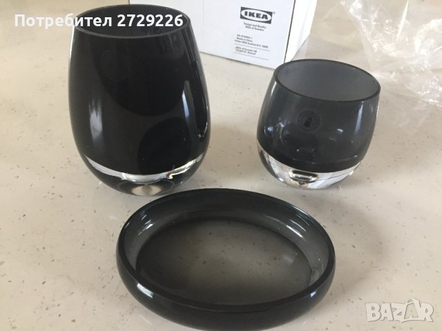 Сет за баня Икеа, снимка 2 - Декорация за дома - 41943780