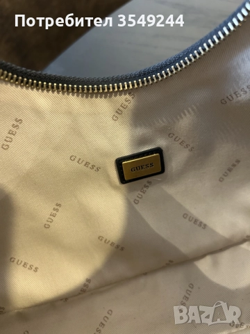 Кожена чанта GUESS, снимка 5 - Чанти - 55944442