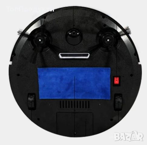 Прахосмукачка робот за сухо и мокро почистване с дистанционно управление - ROBOT7, снимка 3 - Прахосмукачки - 53071113