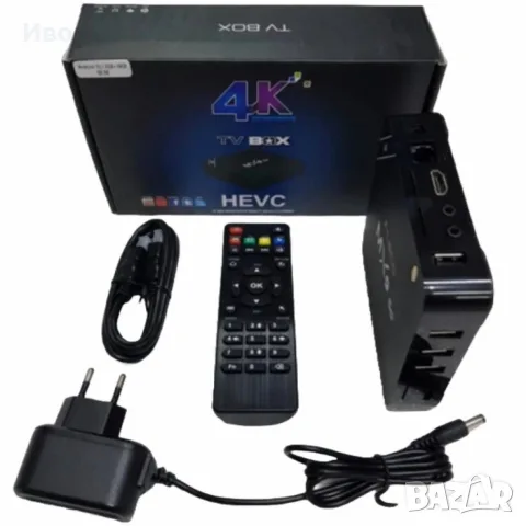 4K TV Box – Превръща всеки телевизор в смарт телевизор , снимка 3 - Приемници и антени - 55920401