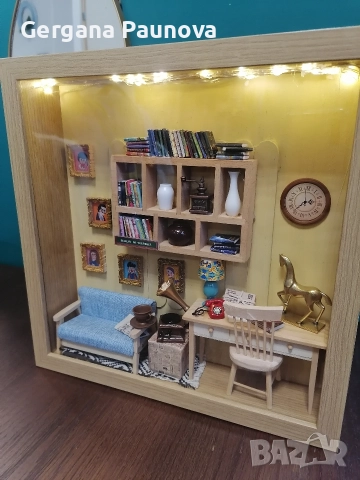 "В моята стая" - 3д картина , снимка 3 - Декорация за дома - 52985145