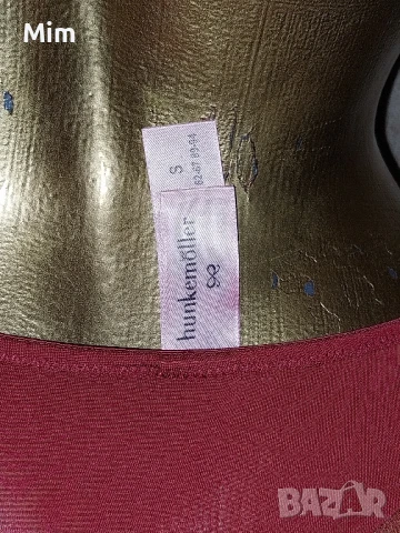 Hunkemoller S/M Червена дантелена изрязана бикина , снимка 4 - Бельо - 51347208