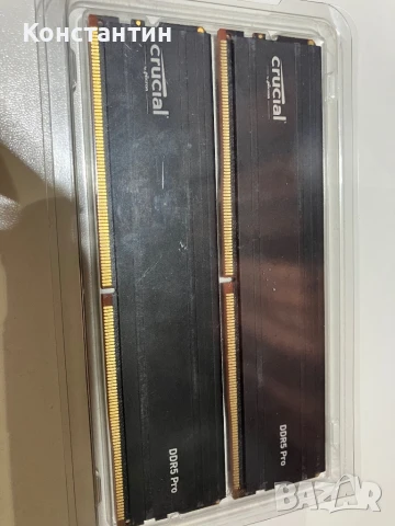 RAM памет Crucial DDR5 32GBх2 64GB 5600Mhz, снимка 1