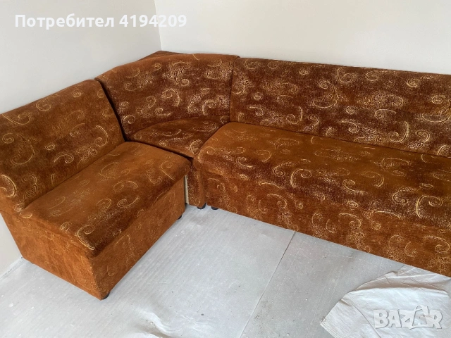 Мебел ъгъл за хол или кухня , снимка 2 - Дивани и мека мебел - 53458612
