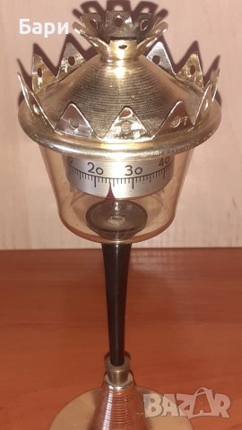 Рядък малък настолен термометър - Франция, снимка 6 - Други ценни предмети - 41241871