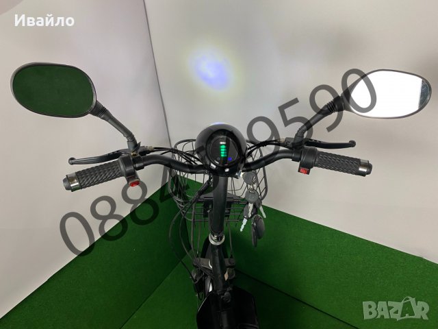 Електрически скутер – Колело с двойна седалка – Велосипед Х5, снимка 9 - Велосипеди - 35567761