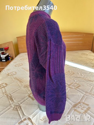 Лилав дамски пуловер, снимка 13 - Блузи с дълъг ръкав и пуловери - 44194707