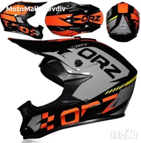 Мотокрос каска MOTOMALL различни разцветки, снимка 9 - Аксесоари и консумативи - 49683690