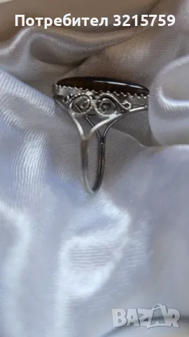 Пръстен кехлибар, снимка 5 - Пръстени - 49423868