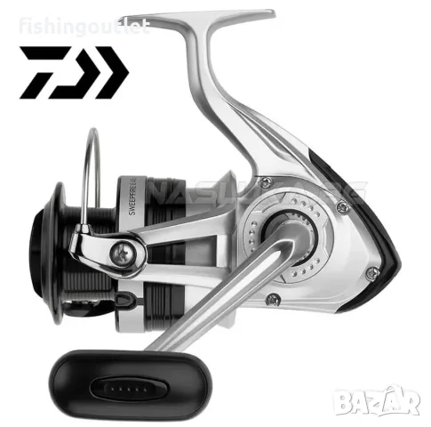 Фидер комплект Daiwa. Въдица 3.60м 120гр акция , макара и корда, снимка 5 - Въдици - 55972698
