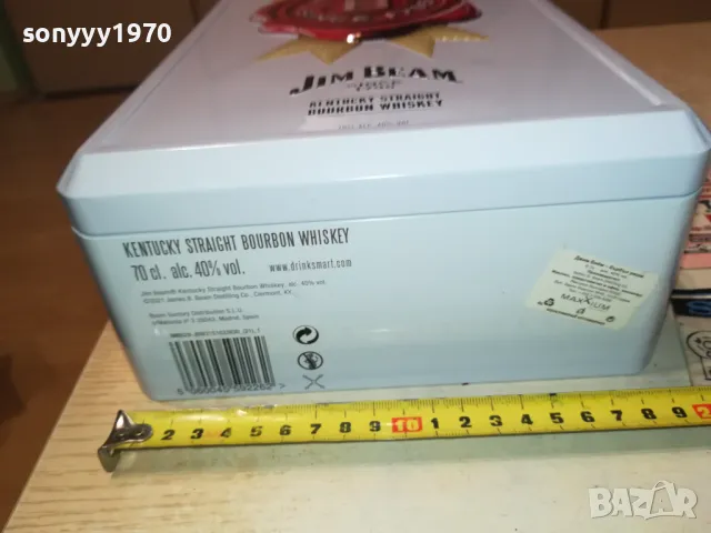 jim beam-голяма метална кутия за колекция 0412241604, снимка 13 - Колекции - 48224223