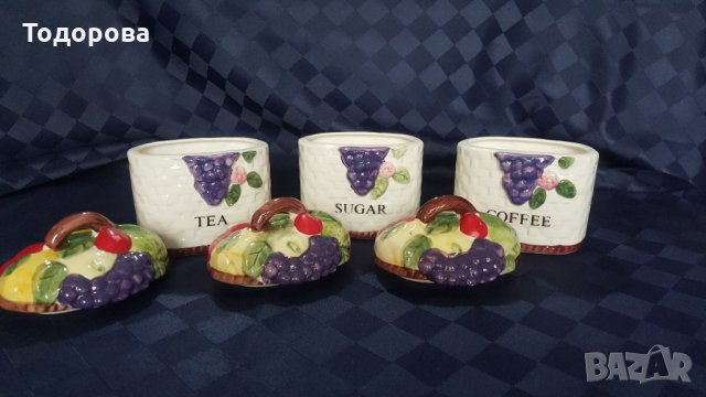 Съдове за подправки- 3 броя.Отлично състояние., снимка 4 - Сервизи - 33951796