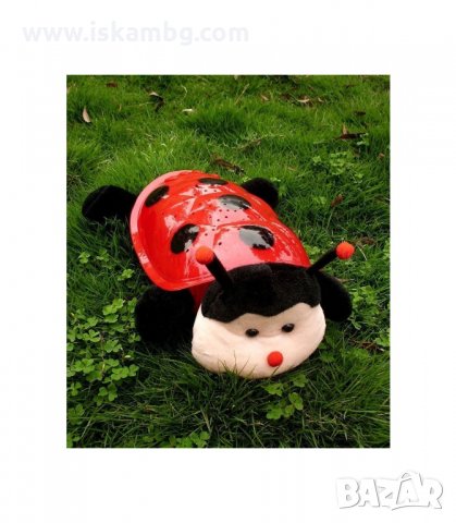 ПЛЮШЕНА КАЛИНКА, ДЕТСКА НОЩНА ЛАМПА, ПРОЕКТИРАЩА СЪЗВЕЗДИЯ - код 0381, снимка 4 - Детски нощни лампи - 34085715
