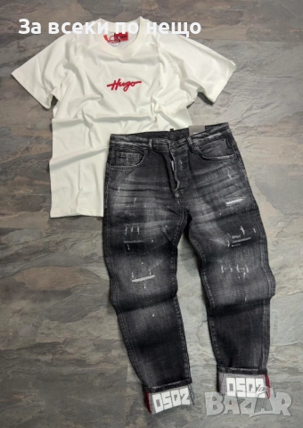 Hugo Boss Мъжка Тениска👕Мъжка Блуза С Къс Ръкав - Налични Различни Цветове Код NGHSP18, снимка 3 - Тениски - 53690411