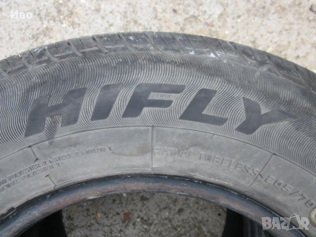 Гуми летни 205/70R14 Hifly HF201  Dot2615, снимка 4 - Гуми и джанти - 34815887