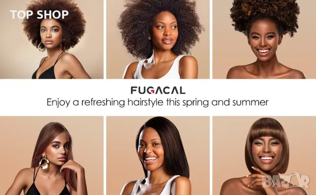 Керамична парна преса за изправяне и стилизиране от FUGACAL, снимка 5 - Преси за коса - 48763613