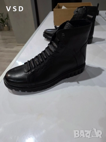 Мъжки боти от естествена кожа!, снимка 2 - Мъжки боти - 52725228