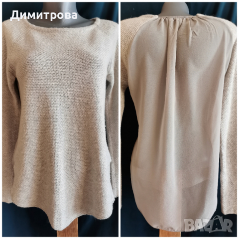 ZARA - секси пуловер, блуза, снимка 1 - Блузи с дълъг ръкав и пуловери - 36185273