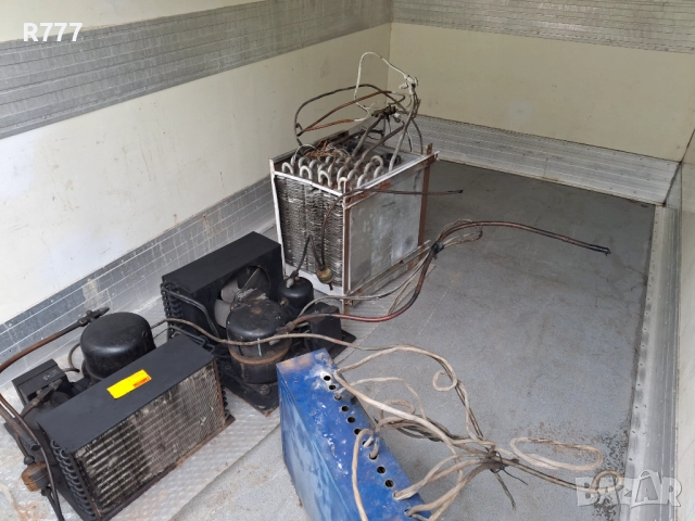 Хладилни агрегати и изпарител+контролно табло за камера-58 м3/кубика