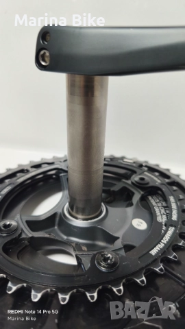 Шосеен курбел Shimano Ultegra 6800 с овални плочи Rotor QRings Qarbon| 172.5, снимка 11 - Части за велосипеди - 52932828