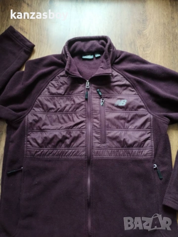 new balance - мъжко поларено яке КАТО НОВО С, снимка 3 - Якета - 53357345