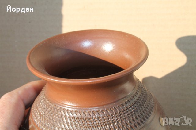 Керамична ваза , снимка 7 - Антикварни и старинни предмети - 44420642
