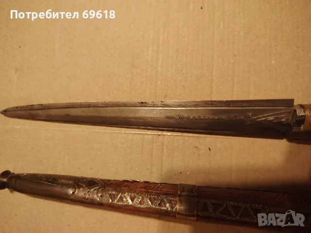 стар нож сабя острие , снимка 2 - Ножове - 55895168