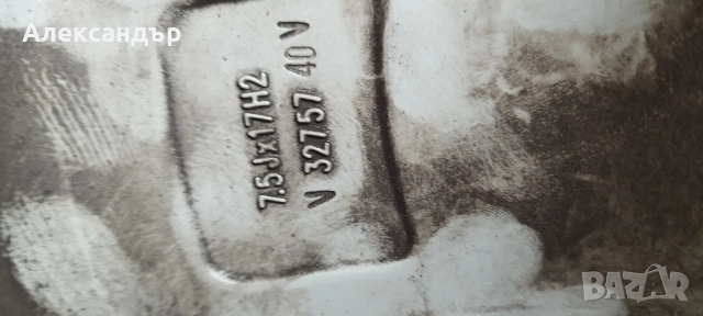 5/115/17 Опел Астра , снимка 6 - Гуми и джанти - 51966624