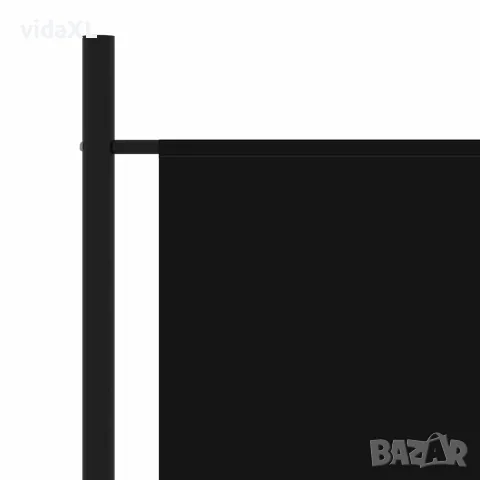 vidaXL Параван за стая, 1 панел, черен, 175x180 см, снимка 2 - Паравани - 56146684