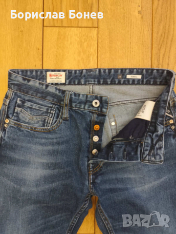 Женски дънки REPLAY NEWBILL, ЧИСТО НОВИ, стандартна кройка, снимка 3 - Дънки - 53845686