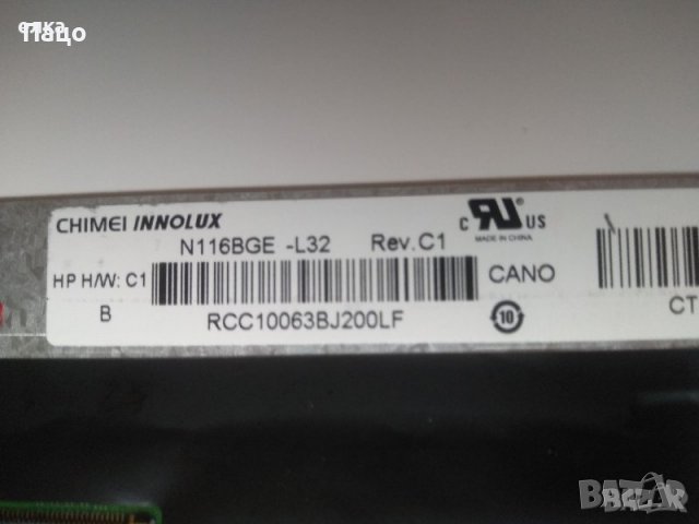 N116BGE-L32 REV.C1 11,6"/промо цена, снимка 6 - Части за лаптопи - 39872224