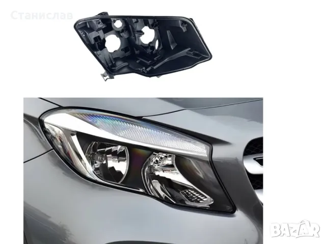 Дясна основа (корпус) за фар за Mercedes GLA-Class X156 (2015-2017)
