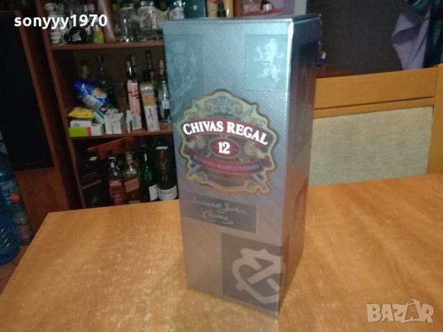 CHIVAS REGAL 12 YEARS- КУТИЯ ЗА КОЛЕКЦИЯ 1802221736, снимка 3 - Колекции - 35837553