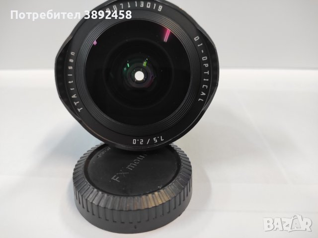 Продавам нов обектив за fuji xf- tt artisan 7.5mm f2 фишай, снимка 5 - Обективи и филтри - 44149404