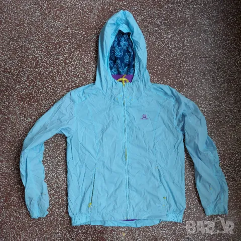 тънко дамско яке Salomon Mahakali Hoodie W размер Л-ХЛ, снимка 7 - Якета - 48313436