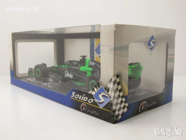 Kick Sauber F1 Team C44 n.77 Japan GB 2024 Valtteri Bottas - мащаб 1:18 на Solido нов в кутия, снимка 10 - Колекции - 52804873