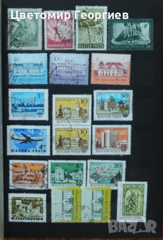Класьор с марки "Унгария" 240 бр., снимка 8 - Филателия - 44718666