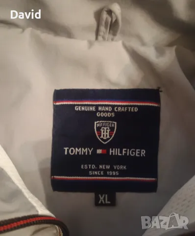 Оригинален яке/суичър Tommy Hilfiger Half Zip, снимка 4 - Суичъри - 49385623