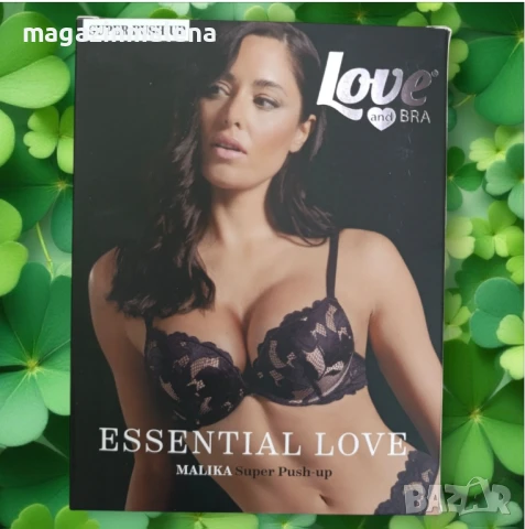 Love&bra 70B,80B,85B черен,телесен италиански супер пуш-ъп сутиен +2 РАЗМЕРА подплънки , снимка 6 - Бельо - 8938865