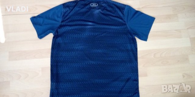 Тениска Under Armour-синя, снимка 4 - Тениски - 41907996
