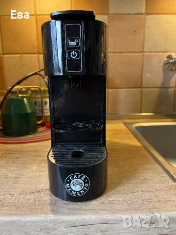 Еспресо машина с капсули Memento, черна, снимка 1 - Кафемашини - 40634368
