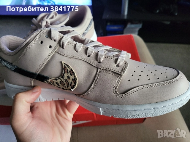 Nike Dunk Low SE Fossil Stone White Multi-Color DD709, снимка 5 - Маратонки - 51914183